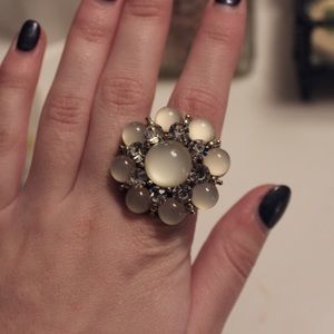 Sparkly Statement Ring